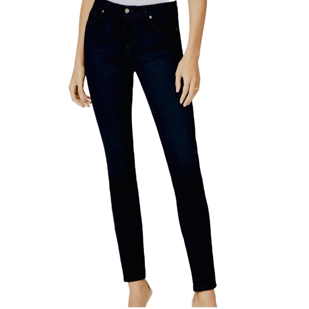 Paige EUC Skyline Skinny Dark blue jeans Size 28 SUPER SOFT LIKE NEW.